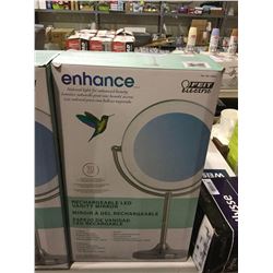 Enhance Rechargeable LED Vanity Mirror