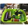 Image 1 : Bin of Misc Travel Mugs and Water Bottles