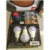 Image 1 : Globe RGB Bulbs 3-Pack