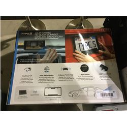 TypeS Solar Powered HD Quick-Connect Wireless Backup Cam