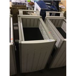 Eldon Heavy Duty 2 Tier Cart (33" L x 21" W 39" H)