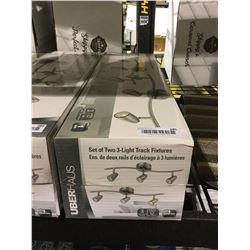UberHaus Set of Two 3-Light Track Fixtures