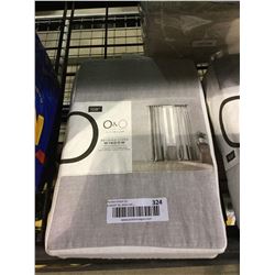 Olivia and Oliver Belgian Linen Windows Light Filtering Rod Pocket Back Tab Panel (108")