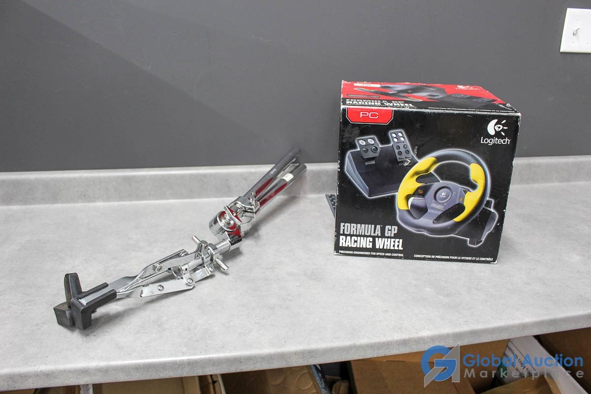Metal Drum Stand & Formula GP Racing Wheel in Box