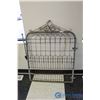 Image 1 : **Vintage Wire Garden Gate