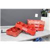Image 1 : (5) Plastic Coca-Cola Bottle Crates