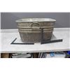 Image 1 : Vintage Galvanized Tub