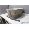 Image 4 : Vintage Galvanized Tub