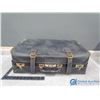 Image 1 : Black Leather Suitcase