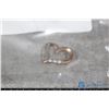 Image 2 : 10K Diamond Rose Gold Heart Pendent