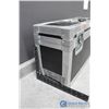 Image 2 : Heavy Duty Metal Carrying Case - 12" x 20.5" x 8"