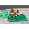 Image 1 : Sask Roughriders Flag, Pilsner Ball Cap, Oilers Cup, & Penguins Ring