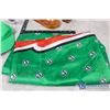 Image 2 : Sask Roughriders Flag, Pilsner Ball Cap, Oilers Cup, & Penguins Ring