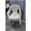 Image 1 : **(6) Plastic Outdoor Chairs