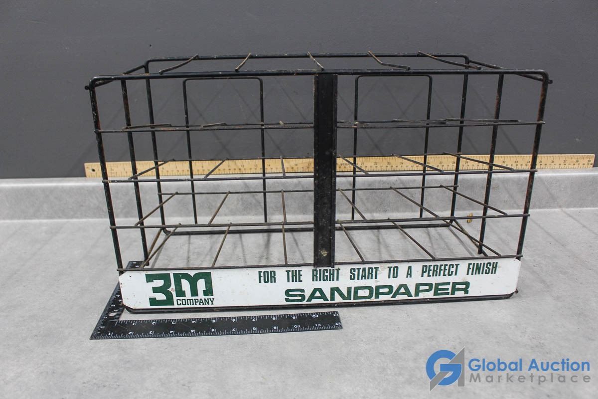 Vintage 3M Metal Display Rack