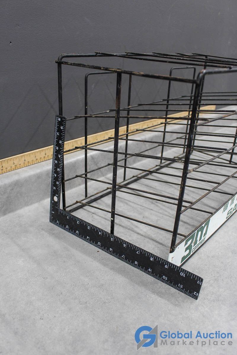 Vintage 3M Metal Display Rack