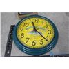 Image 2 : John Deere Plastic Wall Clock & CAT Metal Belt Buckle