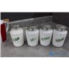 Image 3 : Milk Glass Set, Large Canada Cup & Basket