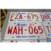 Image 3 : (7) 2000's Alberta License Plates