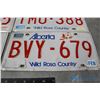 Image 5 : (7) 2000's Alberta License Plates