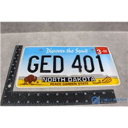 North Dakota License Plates