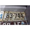 Image 5 : (6) Sask License Plates - 1949, 1955, 1959, 1961, 1974