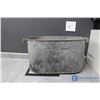Image 1 : Vintage Galvanized Tub