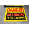 Image 2 : (2) Metal Warning Signs