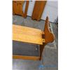 Image 3 : **Wooden Collapsible Homemade Benches