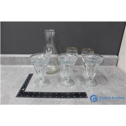 Various Dessert Glasses