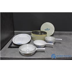 Corning Ware Set & Tin