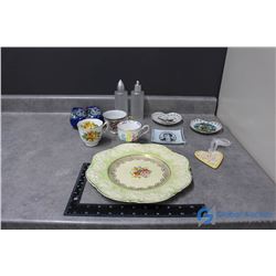 Made in Holland Decorative Clogs, Royal Albert China Tea Cups & Other Collectibles