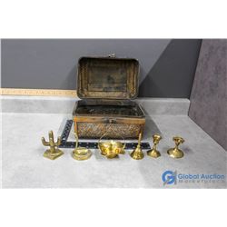 Box & Brass Items
