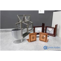 Picture Frame Ferris Wheel (Bent), Picture Book Ends & Coin Bank