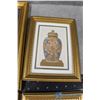 Image 5 : (5) Gold Coloured Framed Pictures