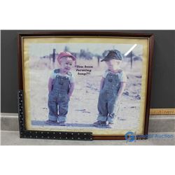 Farming Framed Picture