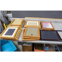 (13) Various Empty Picture Frames