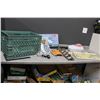 Image 1 : Misc Items - Phone, Humidifier, Vintage Keyboard, Tile Setting Mat & Assorted