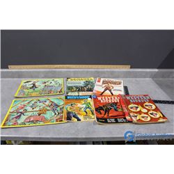 Vintage Western Comics & (2) Mary Poppins Puzzles