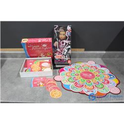 Teen Girls Board Game & Monster Doll