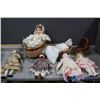 Image 1 : Dolls, Wickers Baskets & Sleigh