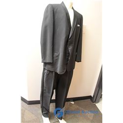 Men's Black Dress Suit