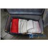 Image 2 : **Trunk w/Assorted Bedding & Table Cloths