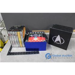 Box Set of Star Trek DVD's (Unopened) & VHS Tapes