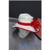 Image 13 : (4) Vintage Hats & (2) Hat Boxes