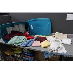**Bucket of Towels & Linens