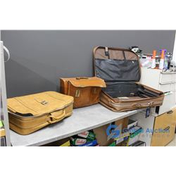 **(3) Vintage Suitcases