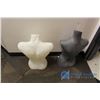Image 4 : **(2) Female Top Half Mannequin