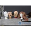 Image 1 : (4) Styrofoam Heads