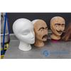 Image 2 : (4) Styrofoam Heads